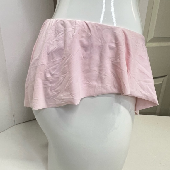 Basta Surf Swim Bottom Ruffle Tap Pant in Pink Matte Tricot Size 2 NEW With Tags - Picture 3 of 13